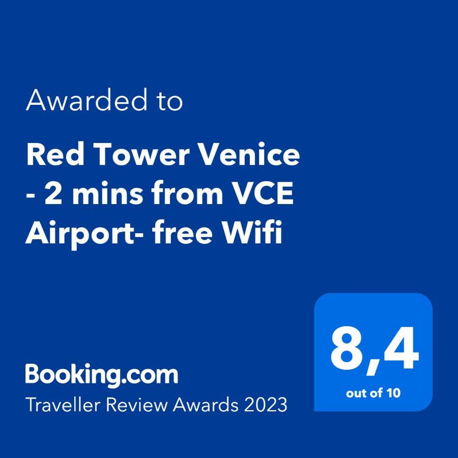Red Tower Venice Apartment - 2 Mins From Vce Airport- Free Wifi Тесера Екстериор снимка